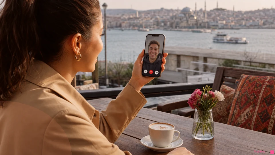 Görüntülü sohbette konum paylaşımı ne zaman riskli olur? için ek açıklayıcı görsel