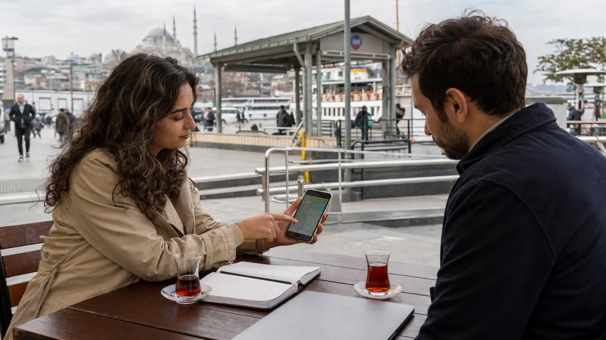 İstanbul online tanışma sonrası güvenli buluşma planı