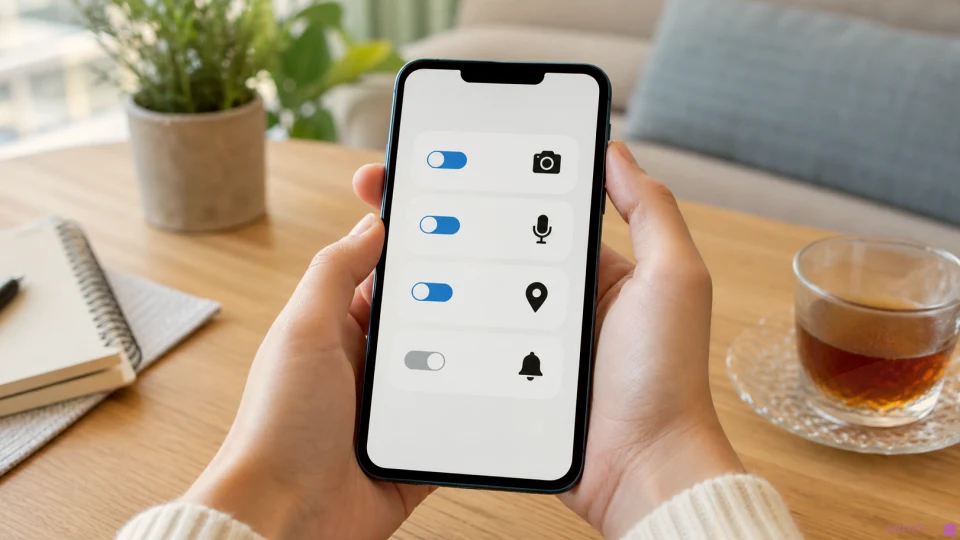 Mobil görüntülü sohbet için güvenli başlangıç planı için gerçekçi görsel rehber